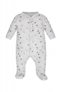 Pajacyk niemowlęcy Organic Cotton - Dinozaury | Poofi