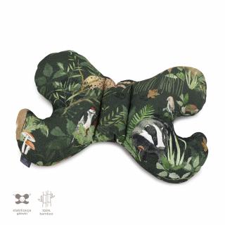 Poduszka do wózka Motylek bambusowa – Woodland | Makaszka