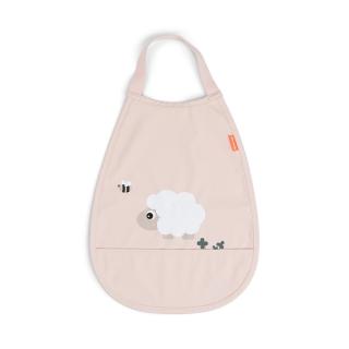 Śliniak wodoodporny z Kieszonką Pull-over Tiny Farm Powder | Done by Deer