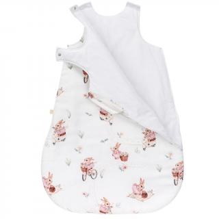 Śpiworek bambusowy dla niemowląt Travel Bunny 0-6m 2.5Tog | Yosoy