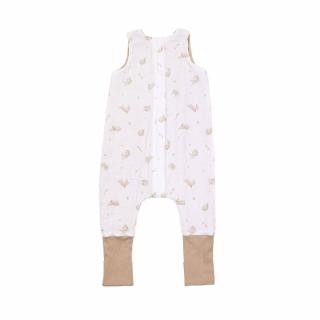 Śpiworek z nogawkami Muślin Light – Honey Bunny 1-3L 0.5Tog | Makaszka