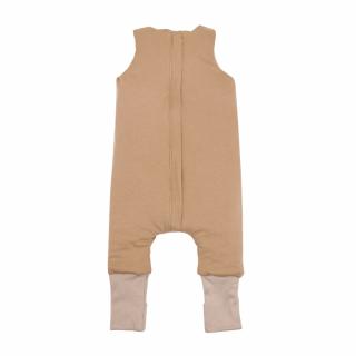 Śpiworek z nogawkami Organic Jersey – Latte 1-3L 2.5Tog | Makaszka