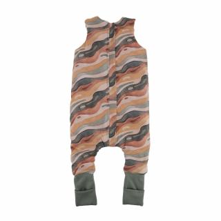 Śpiworek z nogawkami Organic Jersey – Rainbow Mountain 1-3L 2.5Tog | Makaszka