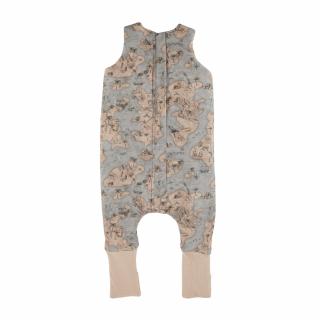 Śpiworek z nogawkami Organic Jersey – Treasure Islands 1-3L 2.5Tog | Makaszka