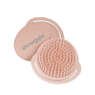 Szczotka Silikonowa do Włosów dla Niemowląt Pink | Shnuggle