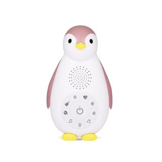 Usypianka Bluetooth z lampką nocną Pingwin Pink ZOE  | Zazu