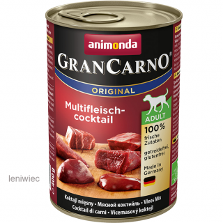 Animonda GranCarno ADULT ORIGINAL - puszka dla dorosłych psów; koktail wielomięsny Multi meat coctail