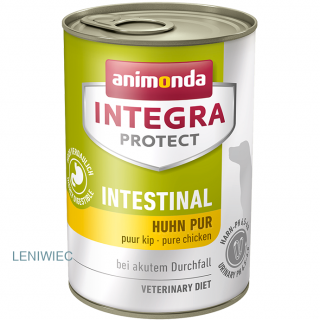 Animonda Integra Protect Intestinal - dla psów z biegunkami; Kurczak Karma weterynaryjna dla psa w postaci puszki 400g