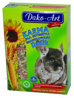 Dadik - karma dla szynszyli granulowana, 500g