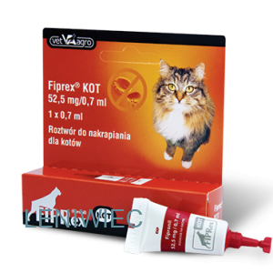 FIPREX  DLA KOTÓW  0,7ml