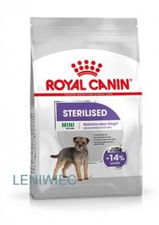 Mini Sterilised - Psy małych ras sterylizowane 1kg