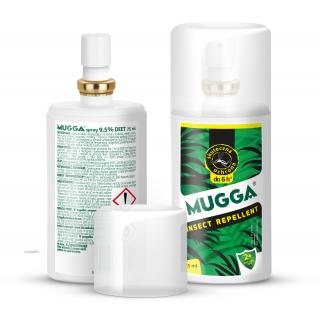 Mugga Spray 9,5% DEET 75ml -  Powyżej 2 roku życia