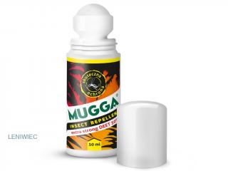 Mugga STRONG Roll-on 50% DEET na komary i kleszcze -  Powyżej 18 roku życia