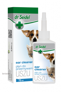 Płyn do przemywania uszu dla psów i kotów - Dr.Seidel