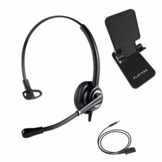 Platora Pro-M + kabel do telefonu komórkowego (jack 3.5 mm) + podstawka na telefon