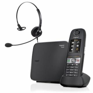 Telefon bezprzewodowy z słuchawką call center Gigaset E630 + Platora Basic-M