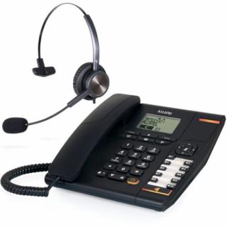 Telefon z słuchawką call center Alcatel Temporis 880 + Platora Premium-M