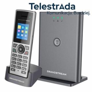 TELESTRADA Telefon bezprzewodowy VoIP Grandstream DP752 + słuchawka DP722