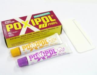 POXIPOL - klej dwuskładnikowy przezroczysty -  16 g
