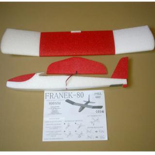 Szybowiec FRANEK-80 - biało-czerwony