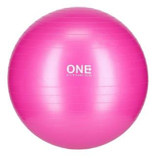 GYM BALL 10 55CM PINK PIŁKA GIMNASTYCZNA ONE FITNESS