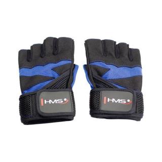 RST02 BLACK/BLUE ROZM. XL RĘKAWICE NA SIŁOWNIĘ HMS