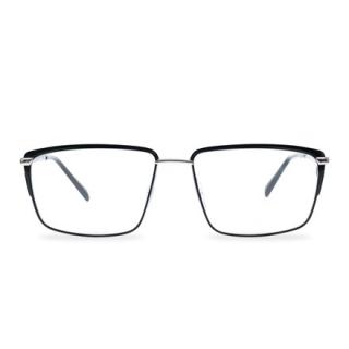 Bacan Silver okulary męskie, metalowe , czarne