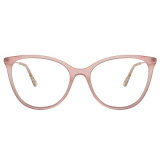 Monaco Nude Pink Okulary kocie, damskie