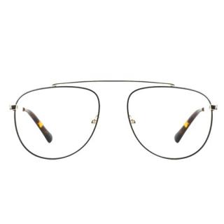 Senja Gold/Black okulary metalowe unisex