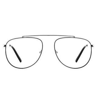 Senja Silver/Black okulary metalowe unisex