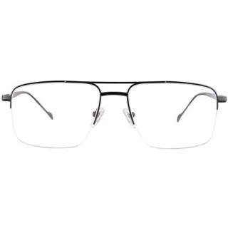 Tidore Black okulary metalowe na żyłce, męskie