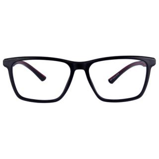 Vesuvius Black Gray Okulary z tworzywa, męskie