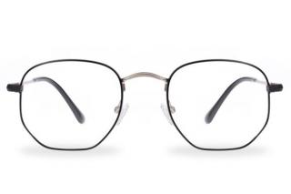 Wokam Silver okulary CLIP-ON metalowe unisex