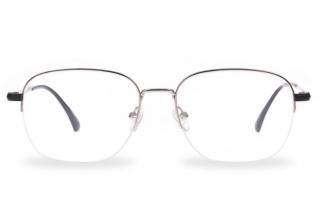 Yapen Silver okulary CLIP-ON  metalowe,  męskie