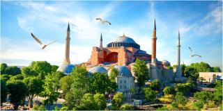 Obraz - Hagia Sophia CUD ŚWIATA 120x60