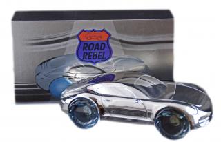 Perfumy ROAD REBEL 4x 25ML samochód srebrny Perfumy męskie w ozdobnym opakowaniu