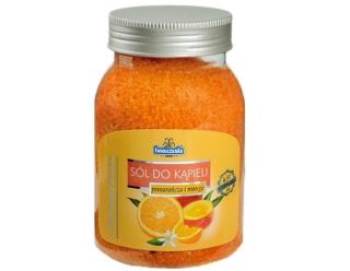 Sól do kąpieli pomarańcza i mango Uzdrowisko Iwonicz 600g