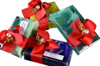 Zestaw mydełek na prezent dla Niej i dla Niego Mydła naturalne w pudełku prezentowym