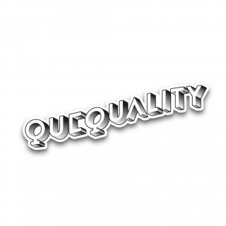 QueQuality Sticker Black
