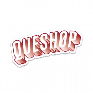 QueShop Sticker Red