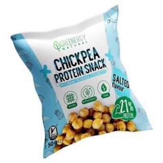 Chipsy proteinowe z ciecierzycy smak solony 50 g Greenergy