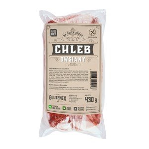 Chleb owsiany krojony bezglutenowy 430g Glutenex