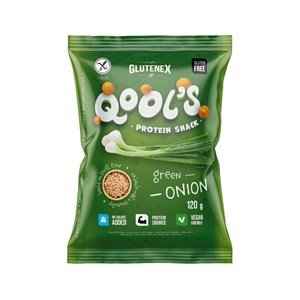 Chrupki proteinowe qool's zielona cebulka bezglutenowe 120g Glutenex