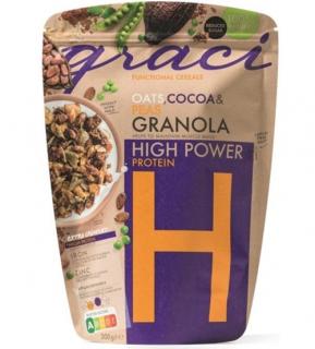 Granola funkcjonalna Hi Power proteinowe 300g Graci