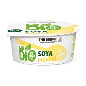 Jogurt sojowy naturalny bezglutenowy BIO 125 The Bridge