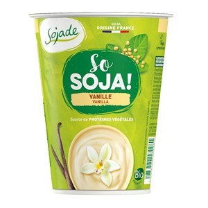 Jogurt sojowy waniliowy bezglutenowy BIO 400g Sojade