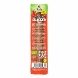 Kiełbaska spacebar chorizo 40g BIO Wheaty
