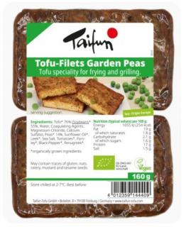 Kotleciki tofu z groszkiem BIO 160g Taifun