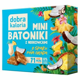 Mini batoniki o smaku pina colada 102g Dobra Kaloria