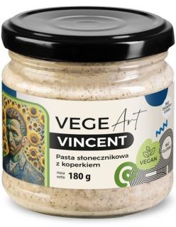 Pasta słonecznikowa z koperkiem bezglutenowa 180g Vege Art